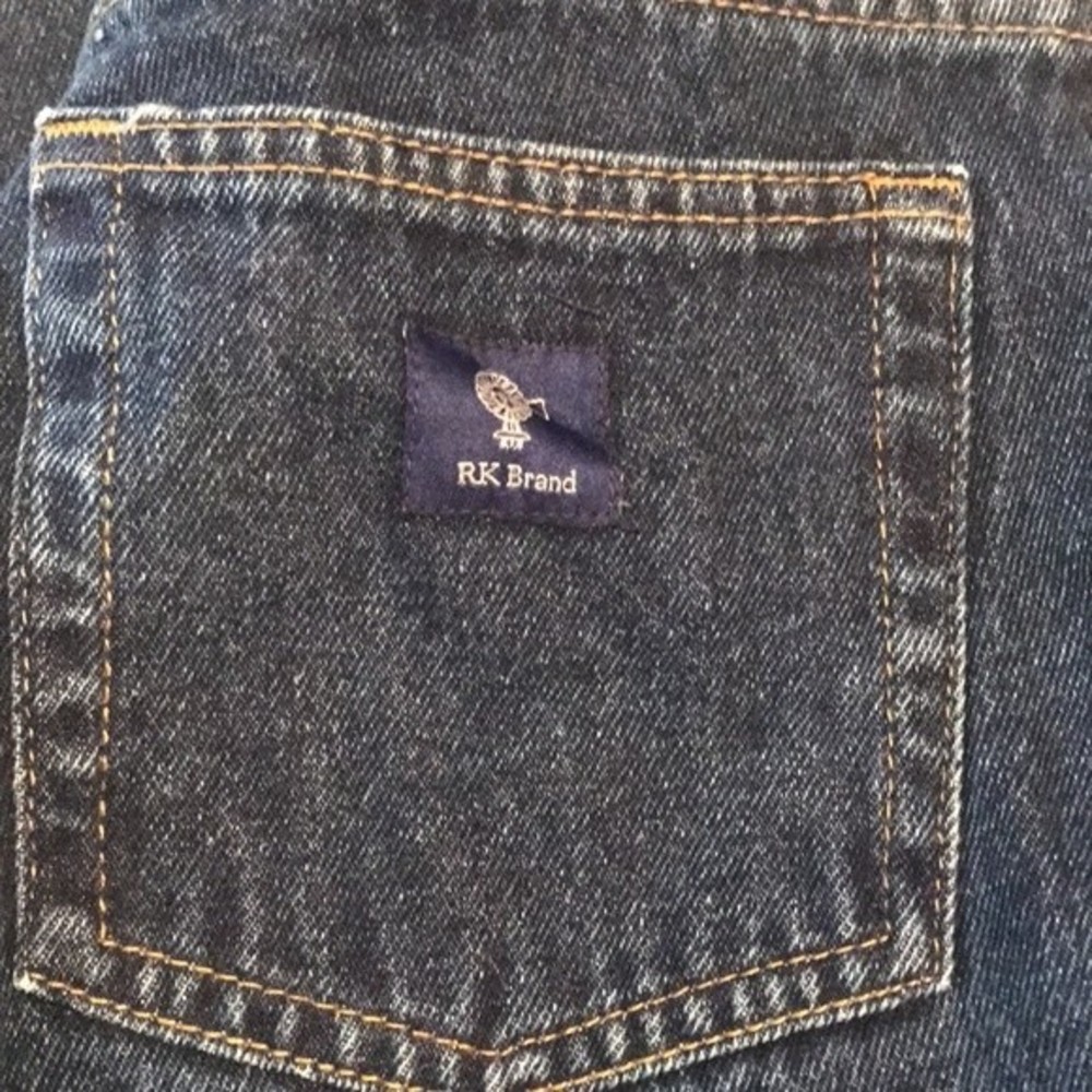 RK Brand Dark Wash Jeans Size 30/30 - Picture 4 of 5